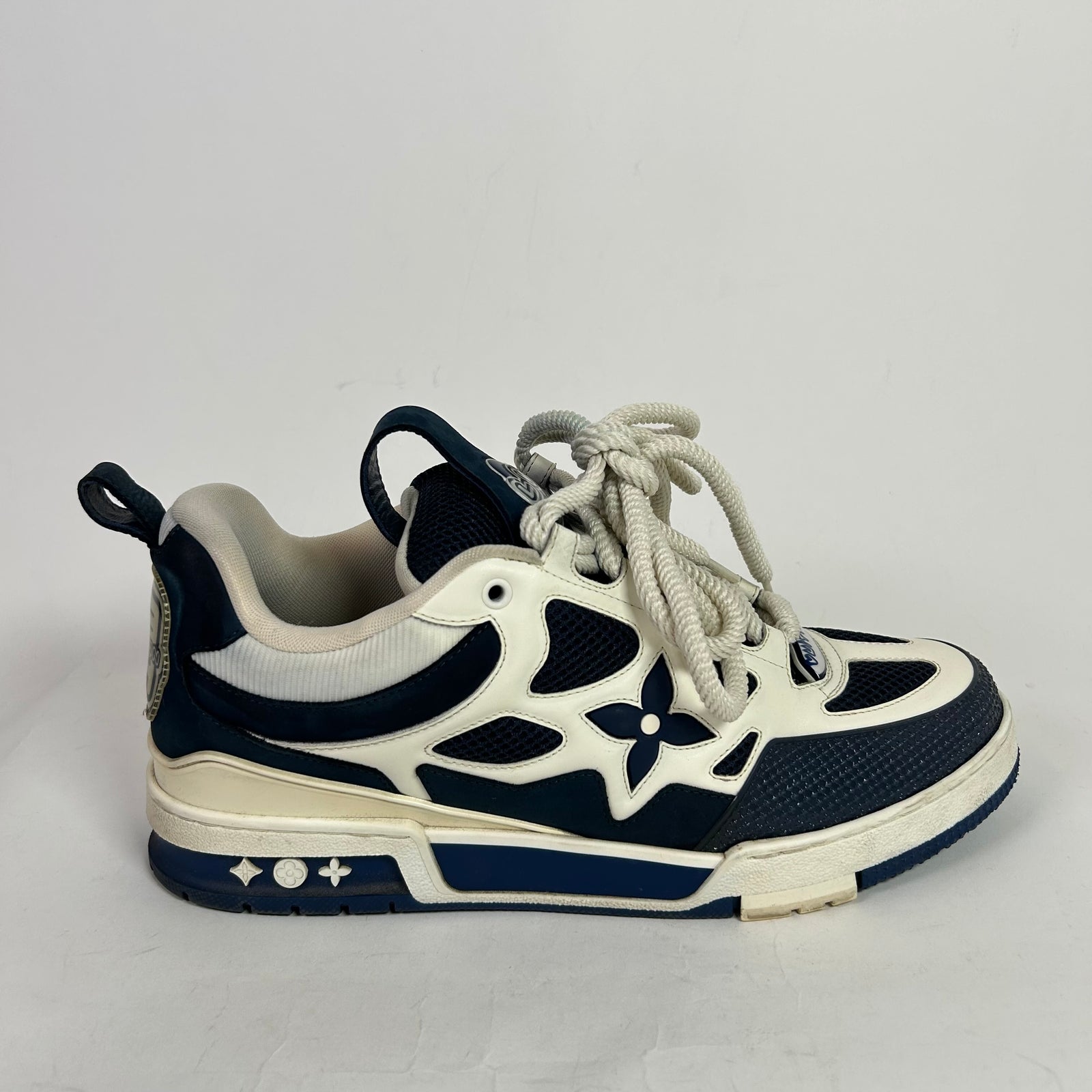 Louis Vuitton Navy LV Skate Sneaker