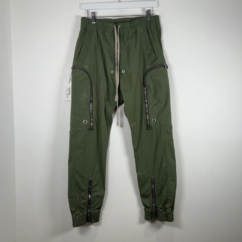 Rick Owens EDFU SS23 Moss Bauhaus Cargo Pants