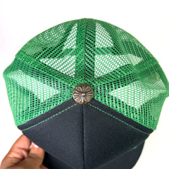 Chrome Hearts Green Hollywood Trucker Hat