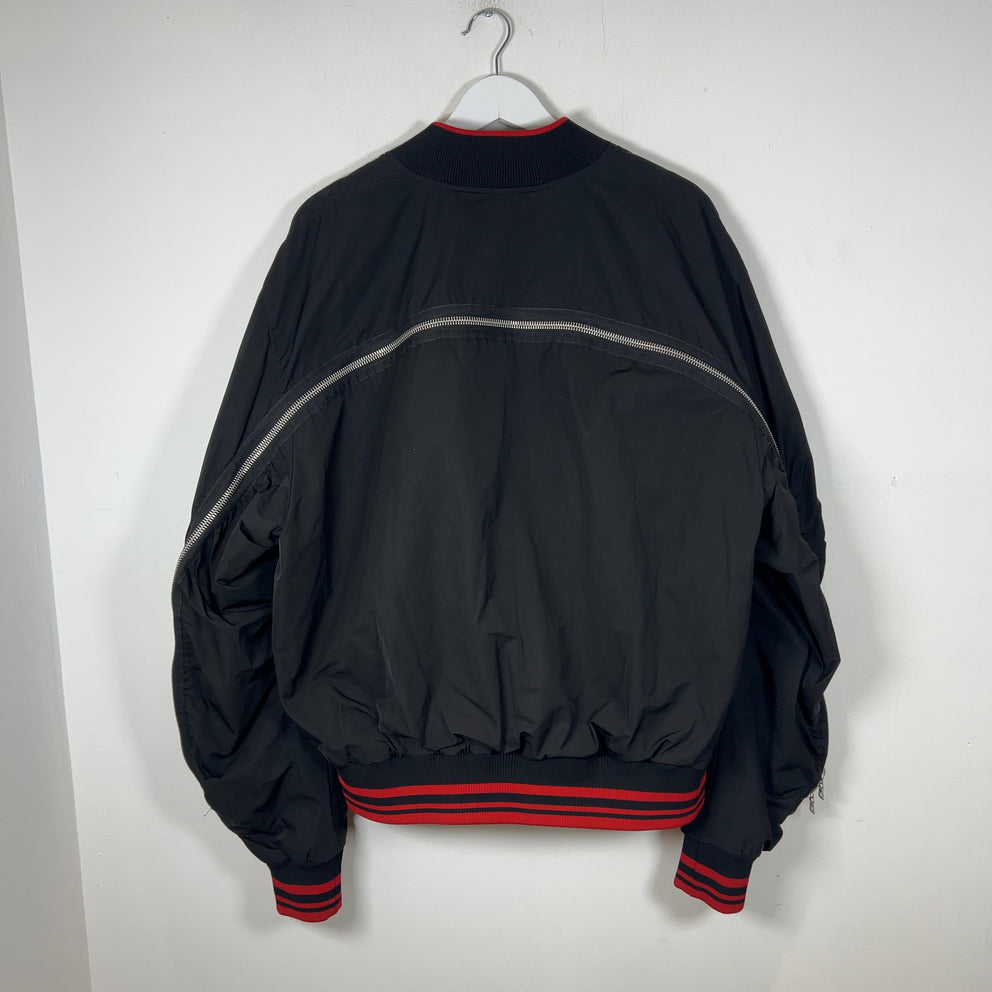 Dries Van Noten Vellow Patch Back-Zip Light Jacket