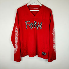 Chrome Hearts Red Mattyboy Fleur Jersey Size M