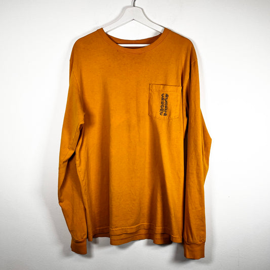 Chrome Hearts Mustard Yellow Vertical LS Tee Size L