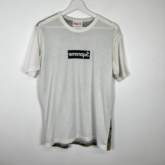 Supreme Comme Des Garcons Black Box Logo T-shirt Size M