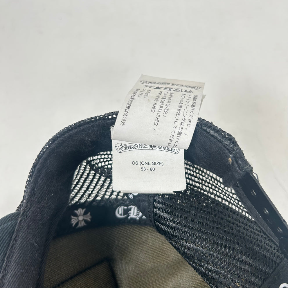 Chrome Hearts Black Hollywood Trucker