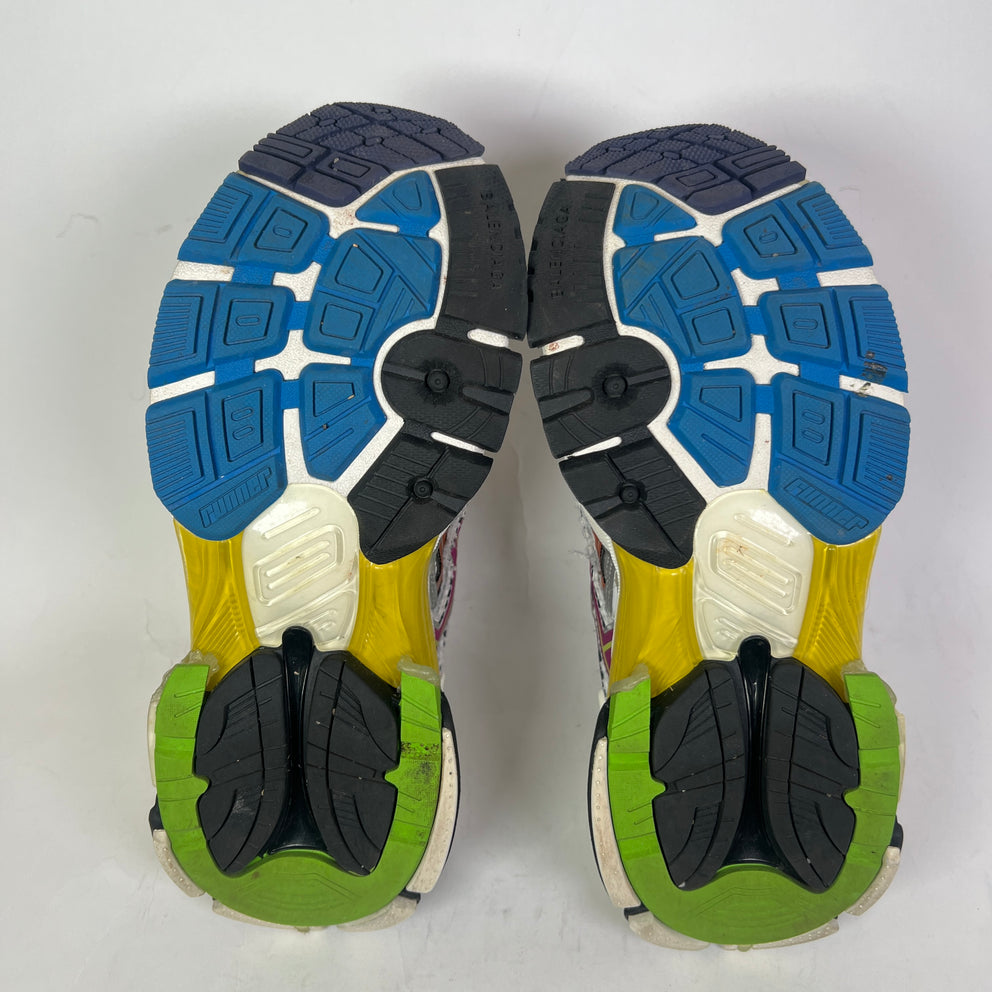 Balenciaga Multicolor Mesh Runners Size 40