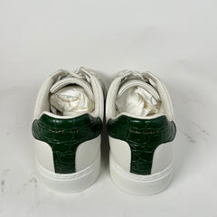 Gucci White Web Ace Sneaker Size GG 10