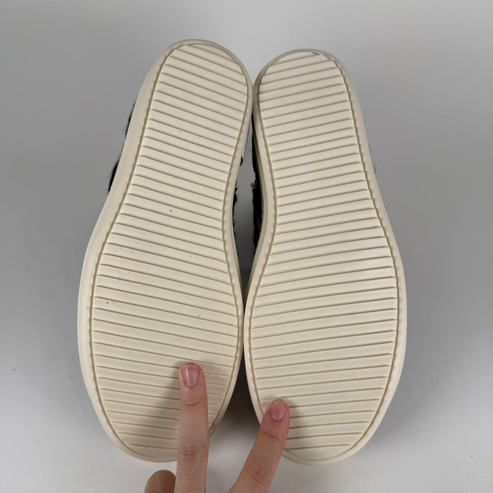 Rick Owens Ponyhair Geobaskets Size 43.5