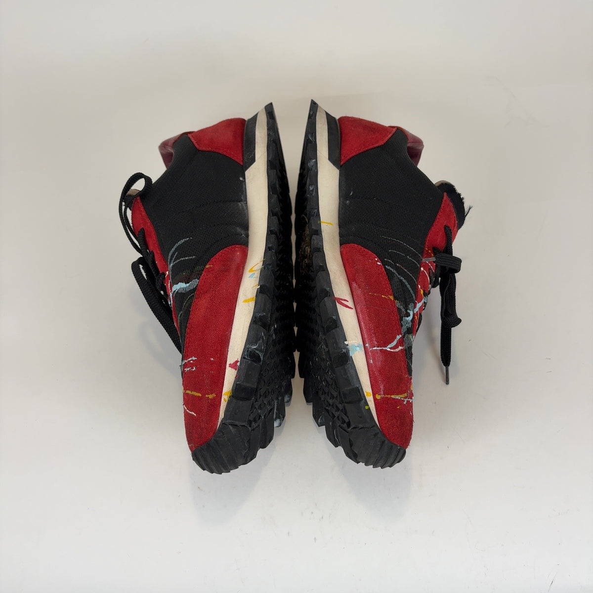 Maison Margiela Paint Splatter Lowtop Sneakers