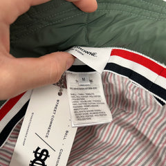 Thom Browne Green Puffer Bucket Hat Size M