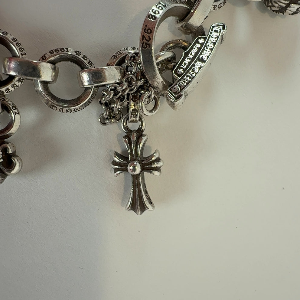 Chrome Hearts Multi Motif Charm Bracelet