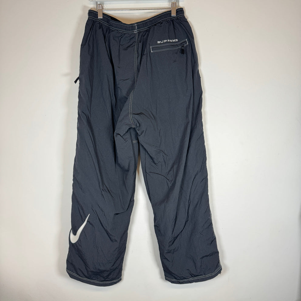 Supreme x Nike Black Track Pants Size XL