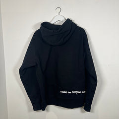 Supreme x CDG Black Box-Logo Hoodie Size L