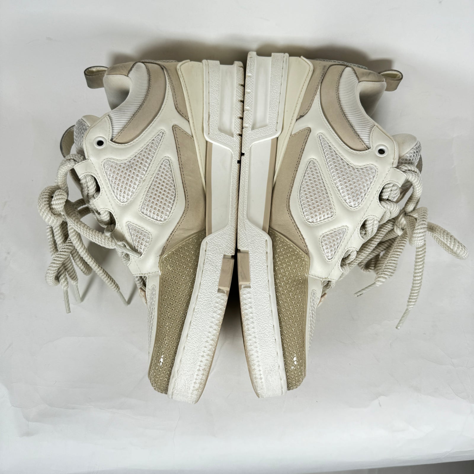 Louis Vuitton Beige Skate Sneakers Size LV 8