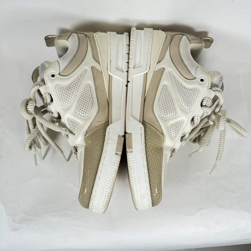 Louis Vuitton Beige Skate Sneakers Size LV 8