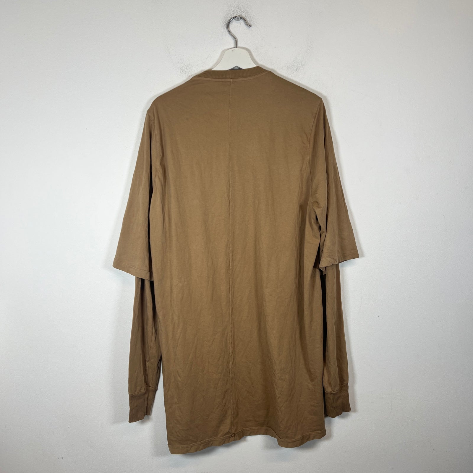 Rick Owens Drkshdw Camel Double Layer Longsleeve Size L