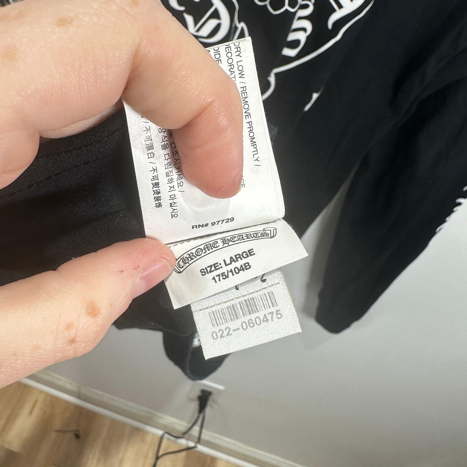 Chrome Hearts Malibu Long Sleeve Size L