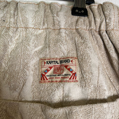 Kapital 12oz Magpie Denim Feather Shorts