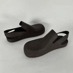 Bottega Veneta Strap Back Rubber Sandal Size 10