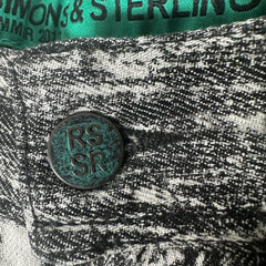 Sterling Ruby x Raf Simons SS10 Bleached Denim Size 29