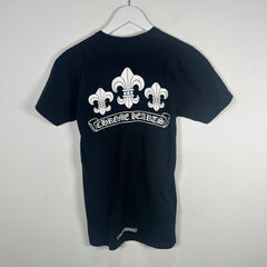 Chrome Hearts Black 'Fleur' Graphic T-Shirt Size S
