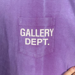 Gallery Dept. Purple Pocket Logo Size XXL