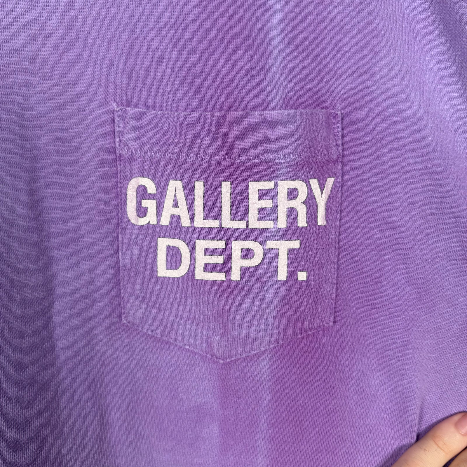 Gallery Dept. Purple Pocket Logo Size XXL