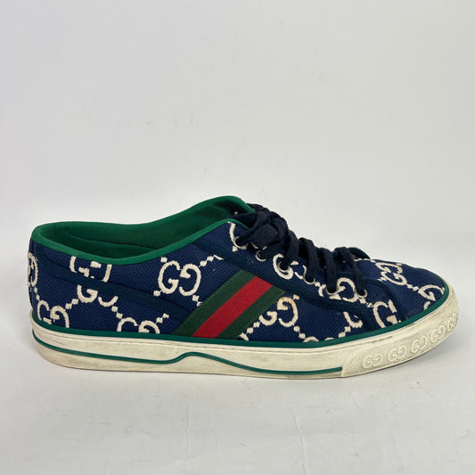 Gucci 1977 Tennis Monogram Low-Top Sneakers