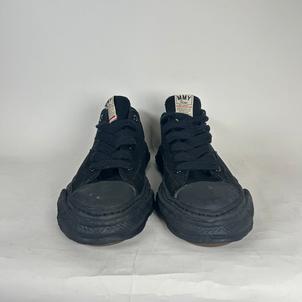 MMY Black Canvas Peterson Sneaker Size 44