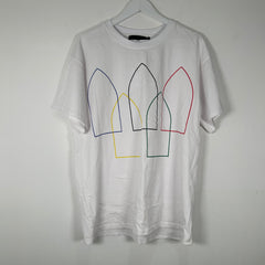 Who Decides War Windows Graphic T-Shirt Size L