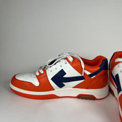 Off-White Orange/Blue Out of Office Sneakers Size 44