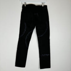 Hysteric Glamour Black Skull Y2K Skinny Jeans Size 27