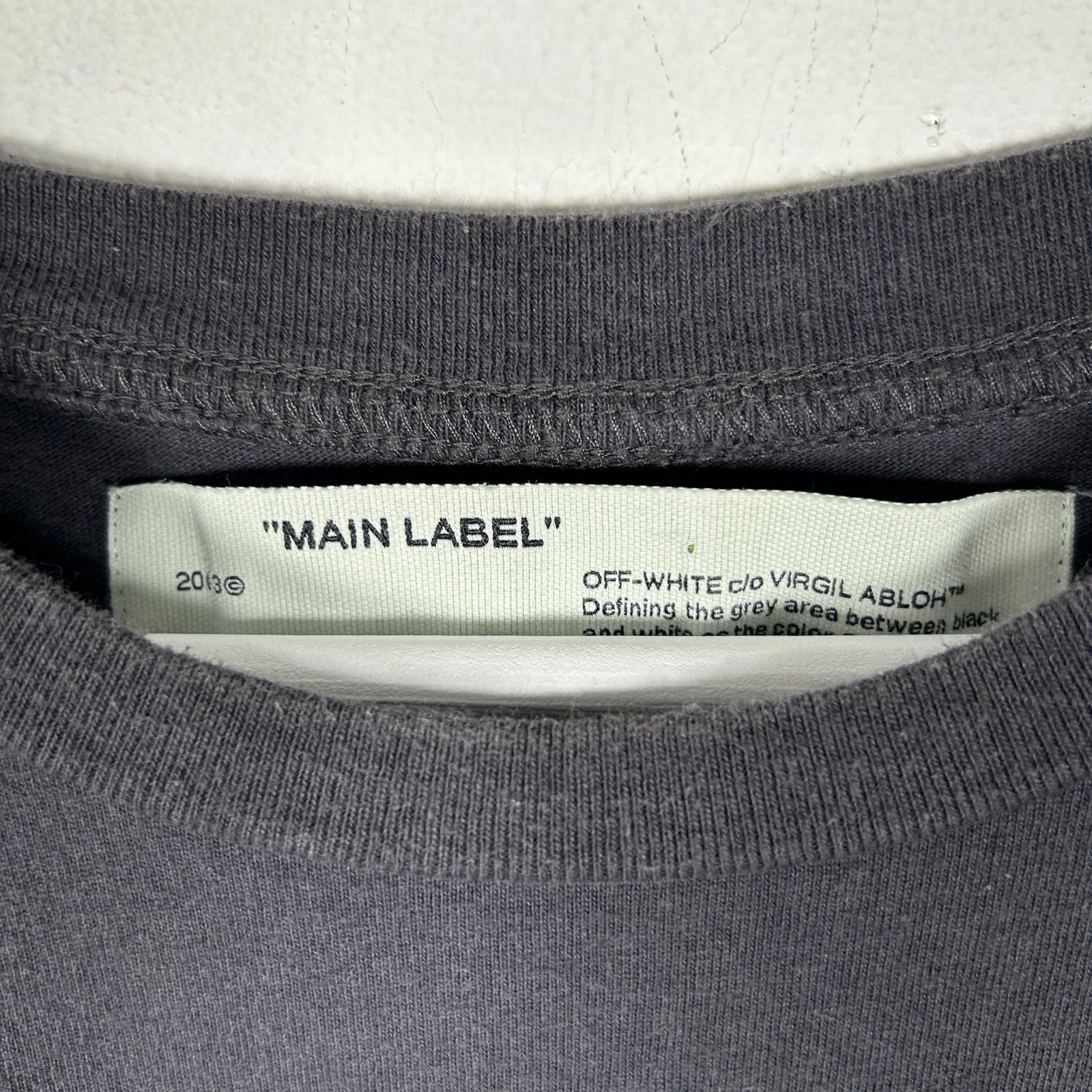 Off-White 'Beige' Graphic T-Shirt Size S