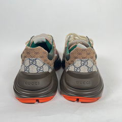 Gucci Burgundy GG Rhyton Sneaker Size GG 10.5