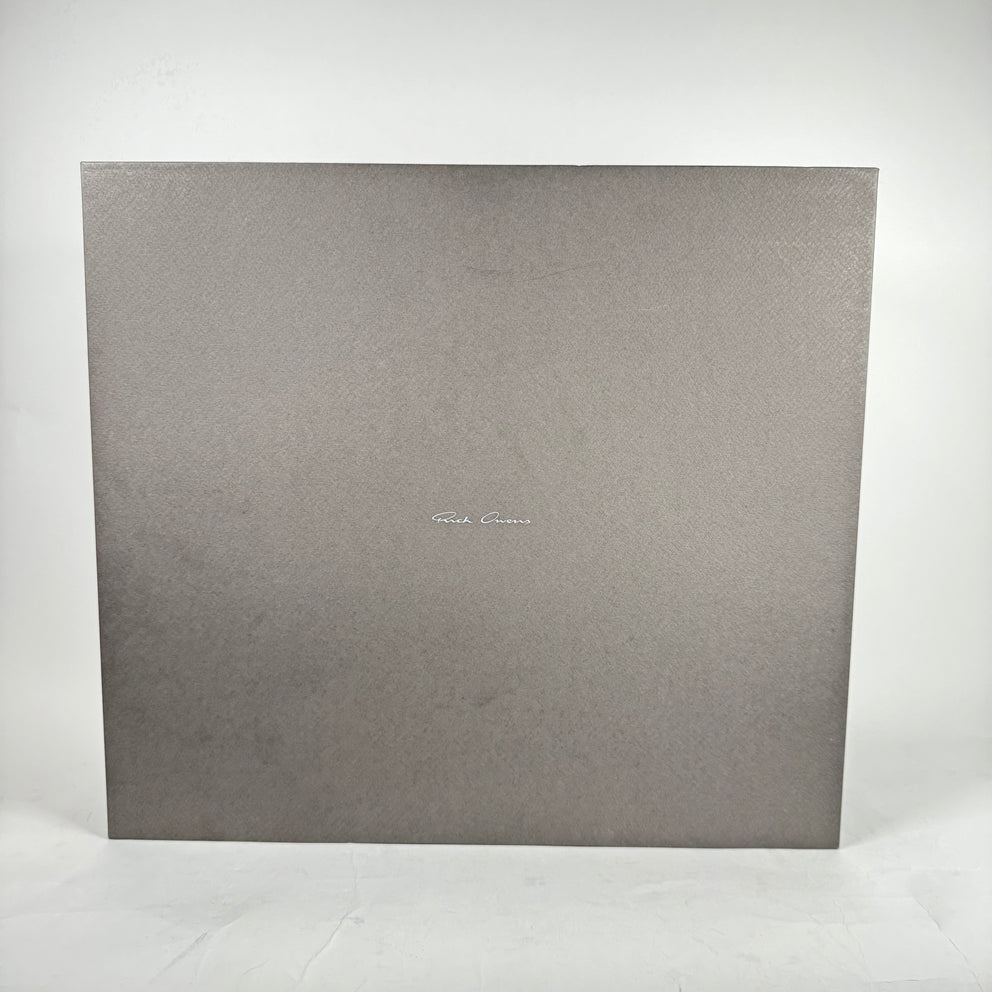 Rick Owens Black/Milk Geobasket Size 42