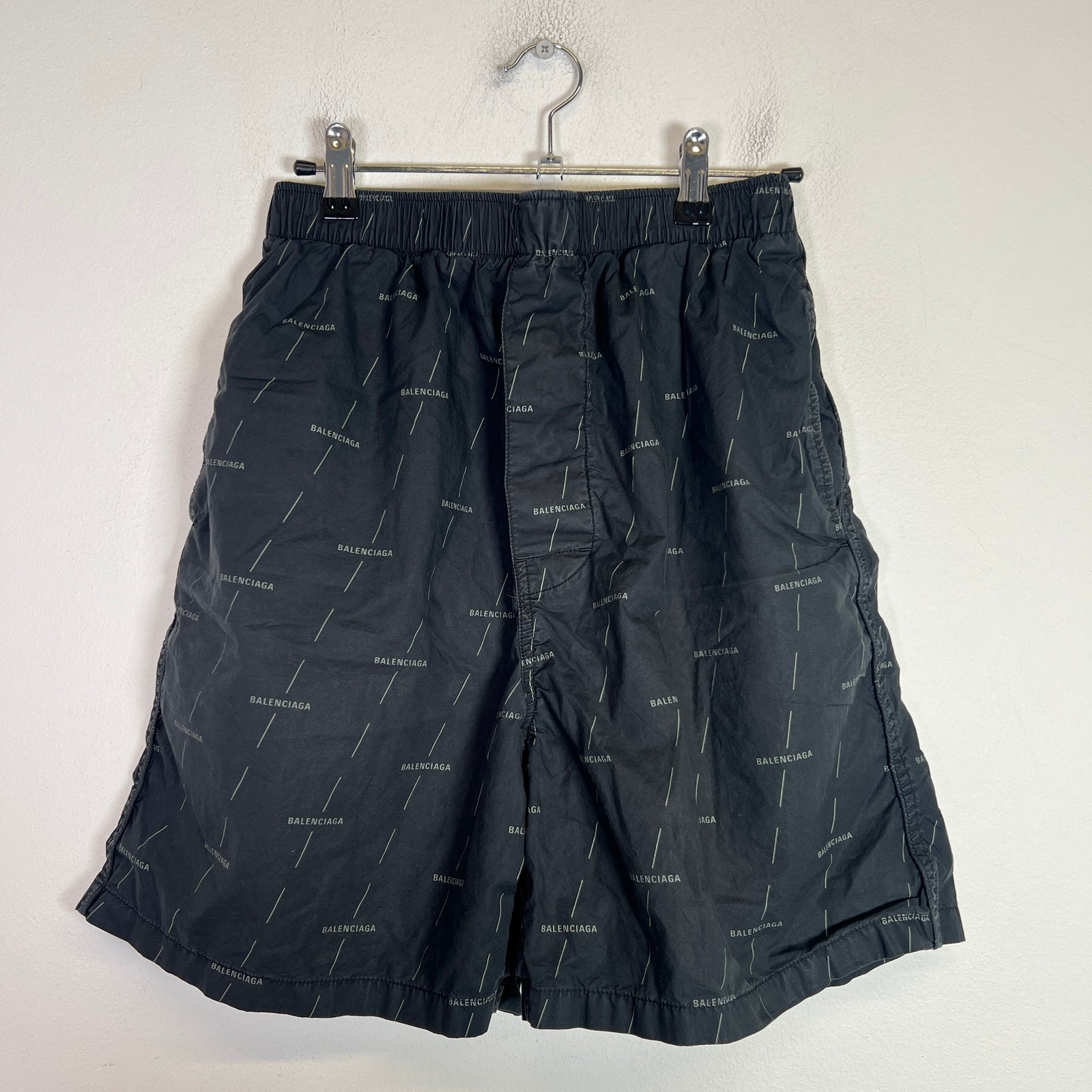 Balenciaga Bermuda Logo Shorts