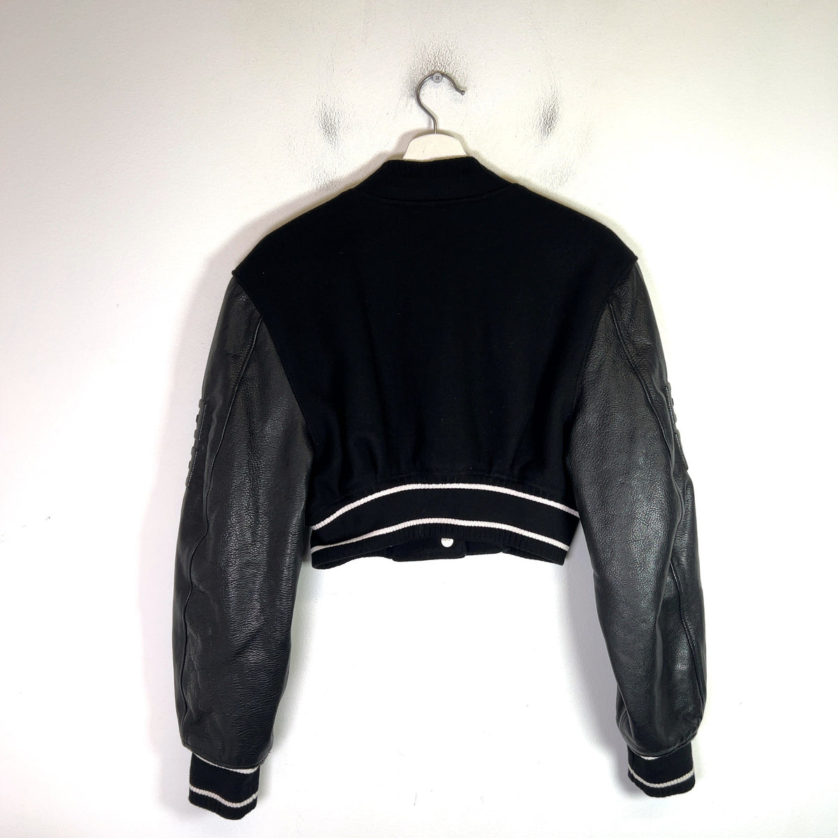 Givenchy Cropped 4G Sleeve Varsity Jacket