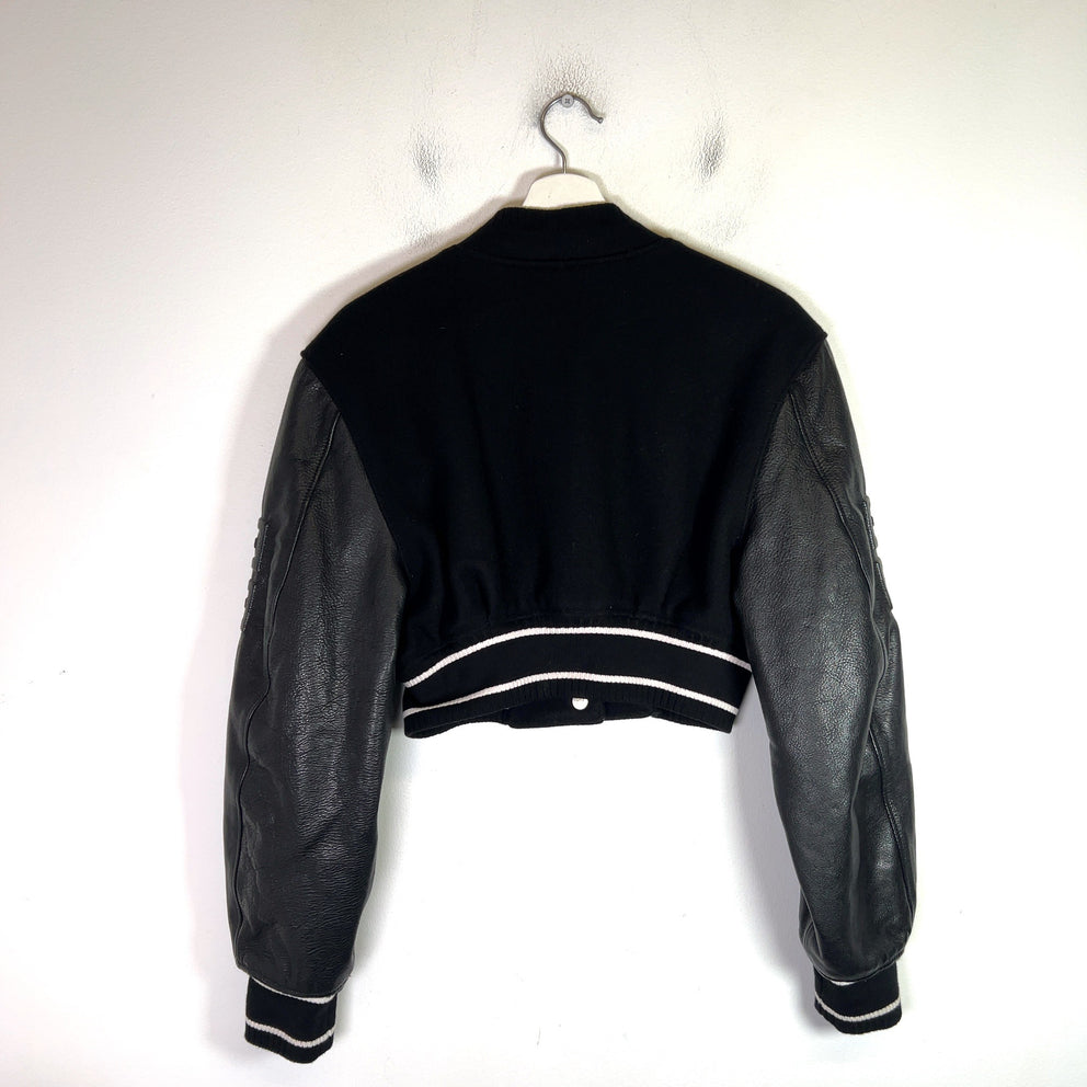 Givenchy Cropped 4G Sleeve Varsity Jacket