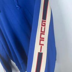 Gucci Logo Stripe Sleeve Hoodie