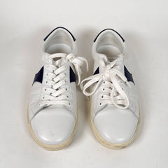 Celine White/Navy Triomphe Sneakers Size 40