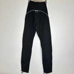 Rick Owens Black Bolan Banana Cuts Size 30
