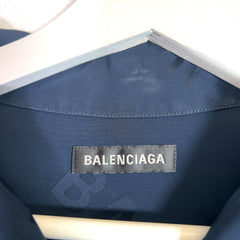 Balenciaga SS26 Monogram Fluid Viscose Shirt