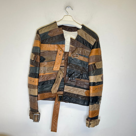 Maison Margiela x H&M Leather Belt Strap Jacket Size S