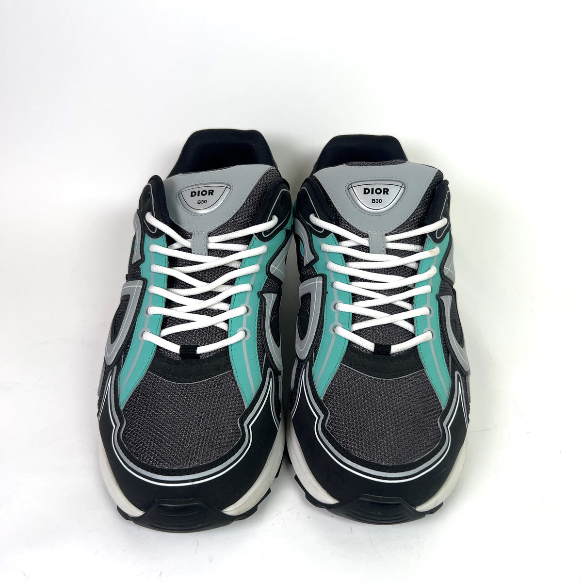 Dior B30 Anthracite Gray Technical Fabric Sneaker