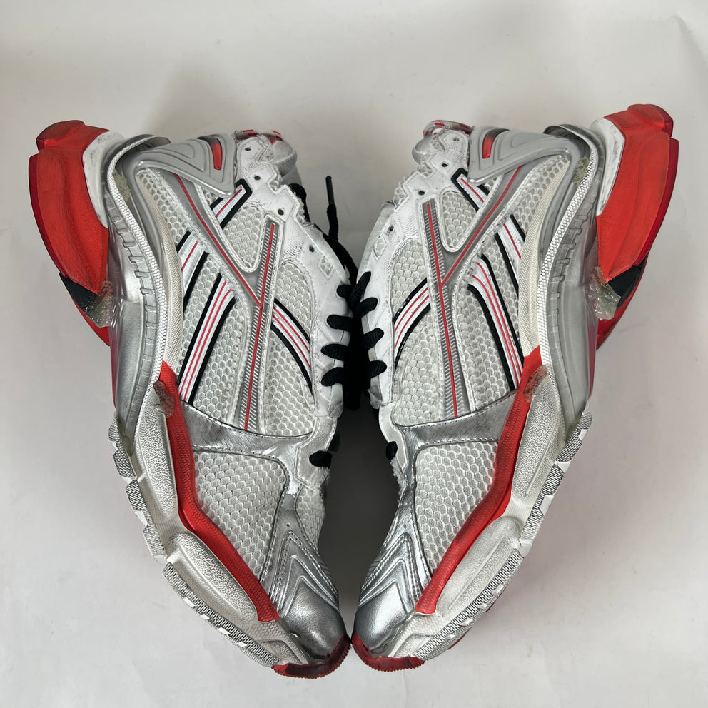 Balenciaga White/Red/Black Runners Size 46