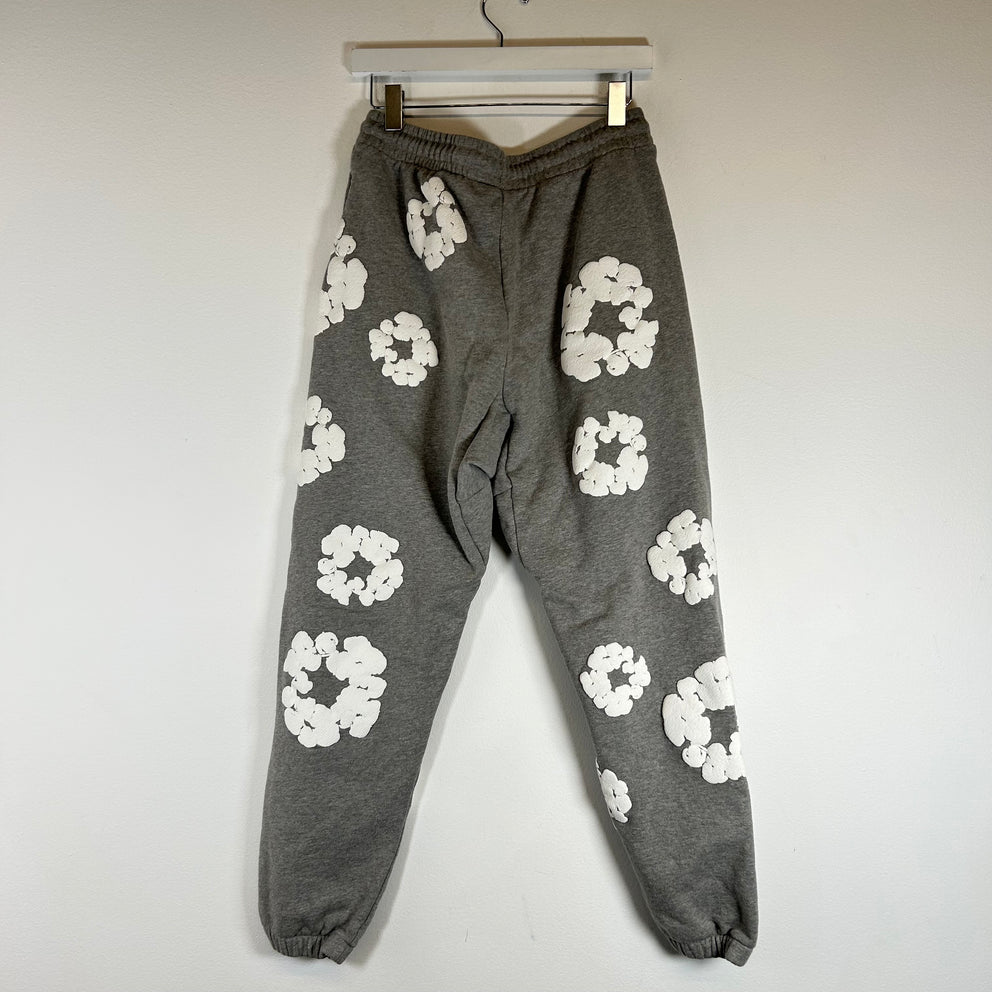 Denim Tears Grey Wreath Sweatpants Size M