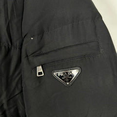 Prada Black Puffer Jacket Size 50