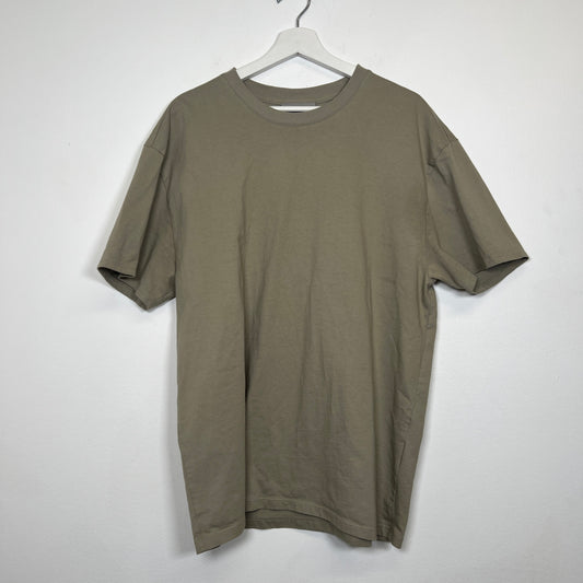 Essentials Khaki T-Shirt Back Logo Size M