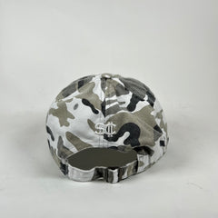 Street Commerce Snow Camo Logo Distressed Cap