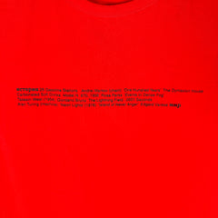 Raf Simons Red SS05 'Definition' Sleeveless Shirt Size 48
