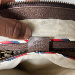 Gucci GG Monogram Courrier Patch Messenger Bag